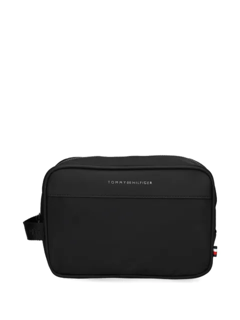 Tommy Hilfiger zip wash bag Black AM0AM14153