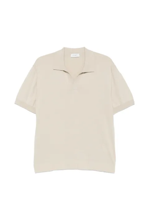 Paolo Pecora V-neck T-shirt Neutrals 26EC1M0A043F100