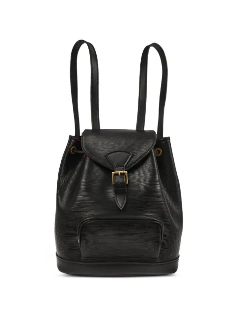 Louis Vuitton Pre-Owned 1990s Epi Montsouris MM Monaco Limited backpack Black 117508