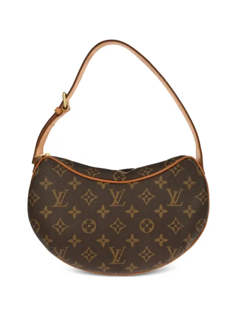 Louis Vuitton Pre-Owned 2003 Monogram Croissant PM canvas handbag Brown 155874