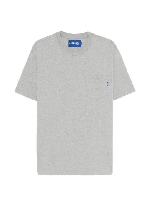Awake NY chest-pocket T-shirt Grey AWKSP26TP010