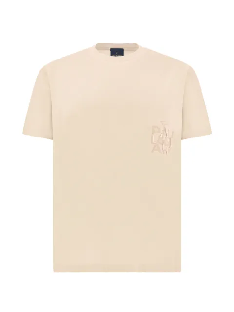 Paul & Shark embroidered T-shirt Neutrals 26411031