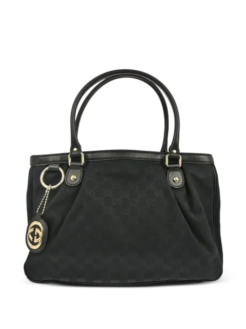 Gucci Pre-Owned 2010s Sukey GG tote bag Black 126480