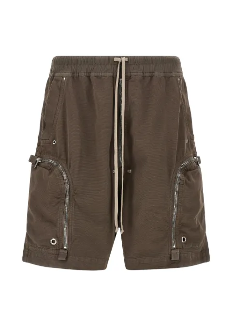 Rick Owens DRKSHDW Bauhaus Pod cotton bermuda shorts Brown DU01F4389CVS