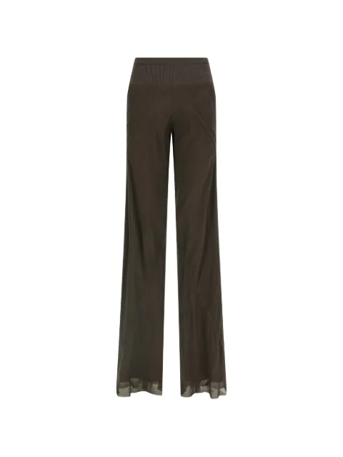 Rick Owens Bias silk trousers Brown RP01F6301G