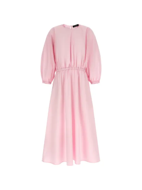 Fabiana Filippi Diamond cotton maxi dress Pink ABD276F619M1282202