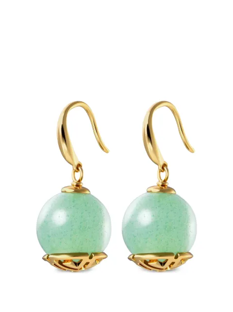 Shanghai Tang Tang Of Wood drop earrings Gold Y5WJE469JA00