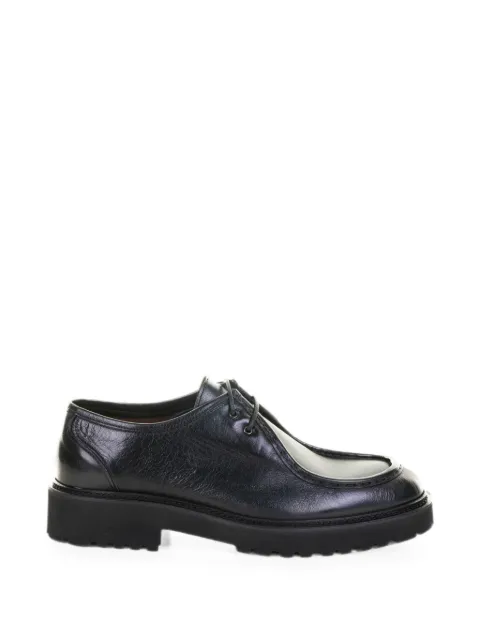 FRANCO FEDELE lug-sole derby shoes Black 6588BUFALONERO