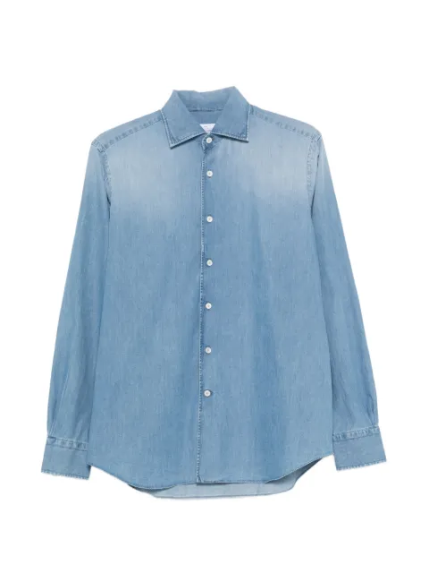 Alessandro Gherardi buttoned denim shirt Blue DOUBLE10AT621