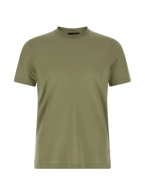 Zanone crew-neck short-sleeve T-shirt Green 815214ZG380