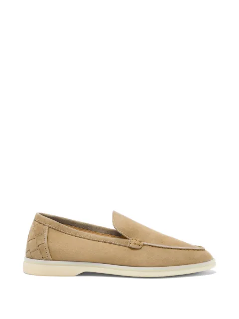 Scarosso Ludovica suede loafers Neutrals LUDOVICAPLOAFDSASUED