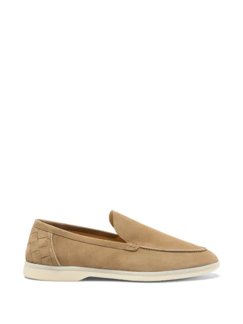 Scarosso Ludovico suede loafers Neutrals LUDOVICOPLOAFDSASUED