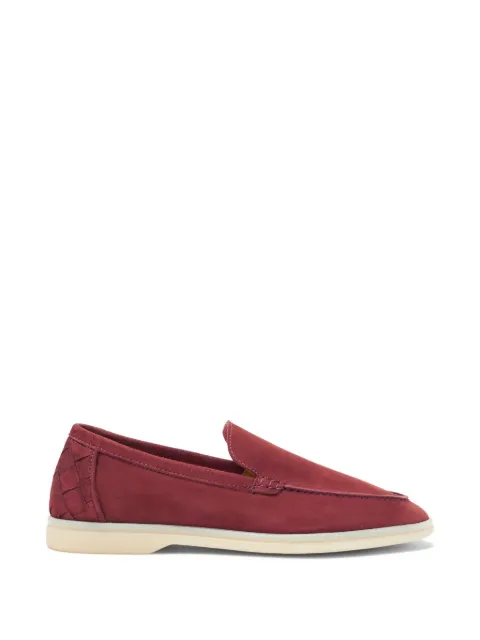 Scarosso Ludovica suede loafers Red LUDOVICAPLOAFBURSUED