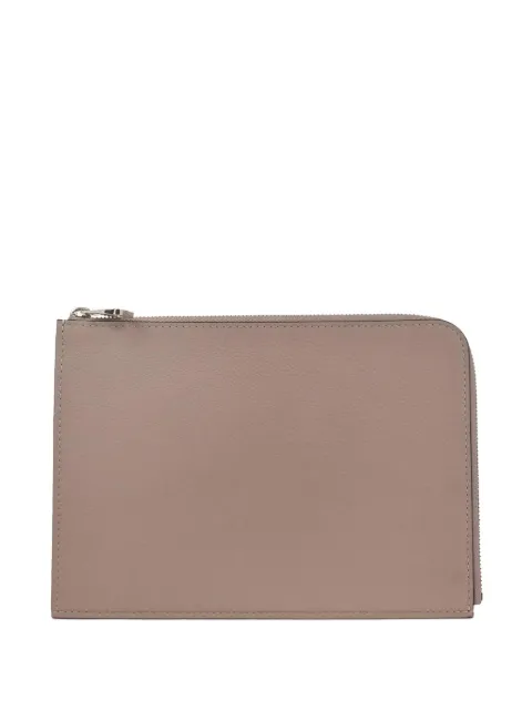 Louis Vuitton Pre-Owned 2017 Jules PM leather clutch bag Grey 126135