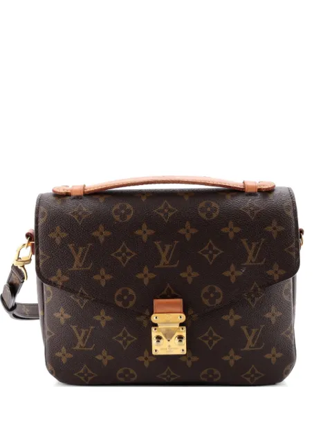 Louis Vuitton Pre-Owned Pochette Metis Monogram Canvas crossbody bag Brown E85YA19C6ACTR3S5