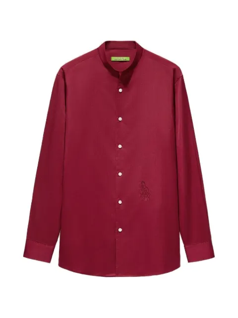 Shanghai Tang horse-embroidered shirt Red Z2MRB219WE