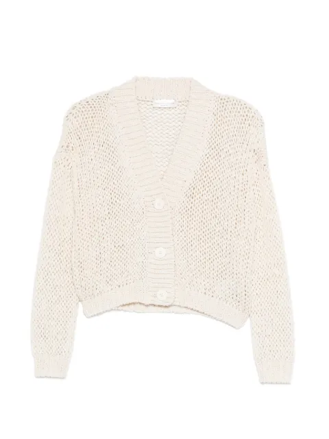 Roberto Collina V-neck cardigan Neutrals A41010
