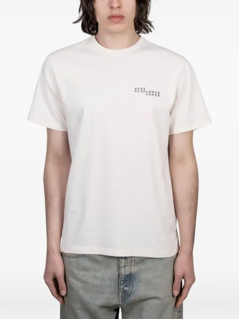 Sunflower logo-detail T-shirt Neutrals 2054OW