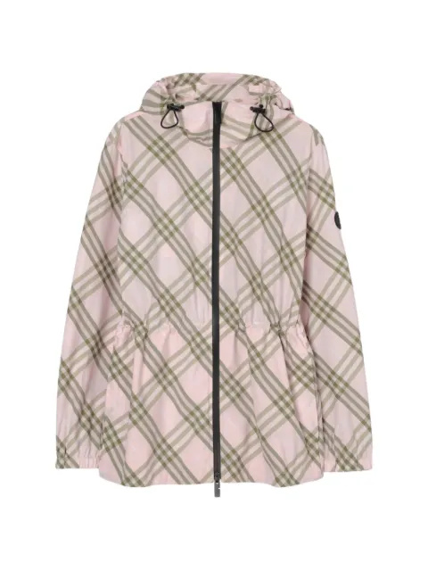 Burberry Check Whitstable hooded jacket Pink 8123138