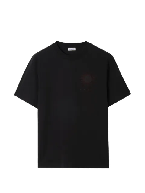 Burberry Sun cotton T-shirt Black 8126562