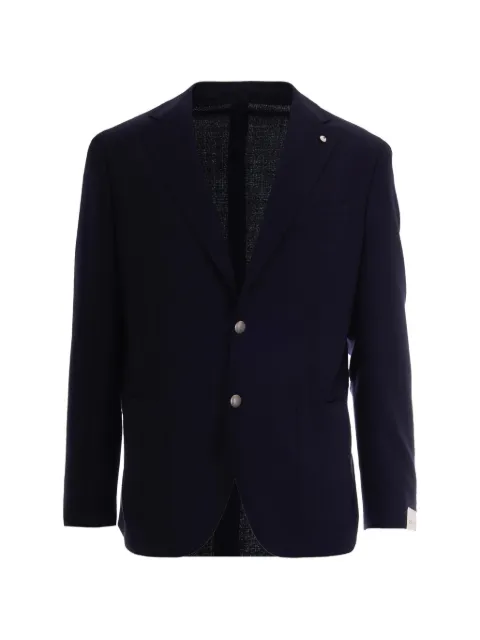 L.B.M. 1911 single-breasted blazer Blue 2692623396
