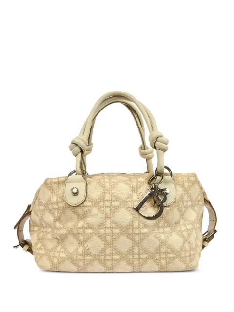 Christian Dior Pre-Owned 2008 cannage tote bag Neutrals 126295
