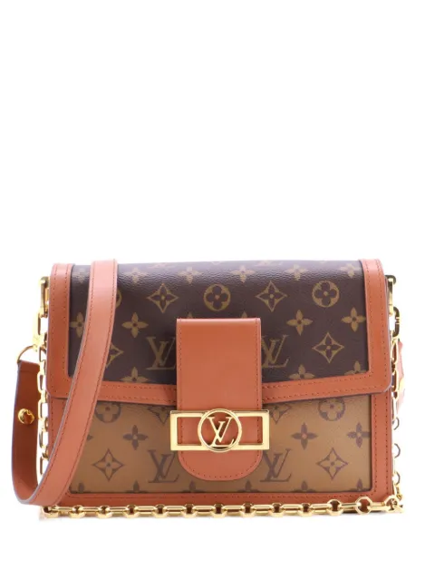 Louis Vuitton Pre-Owned Dauphine Reverse Monogram Canvas MM shoulder bag Brown I3PDNKOQK5OCAWQ4
