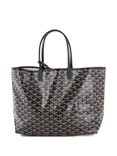 Goyard Pre-Owned Saint Louis Coated Canvas PM tote bag Black Q0CNKR6GMBM9KRNH
