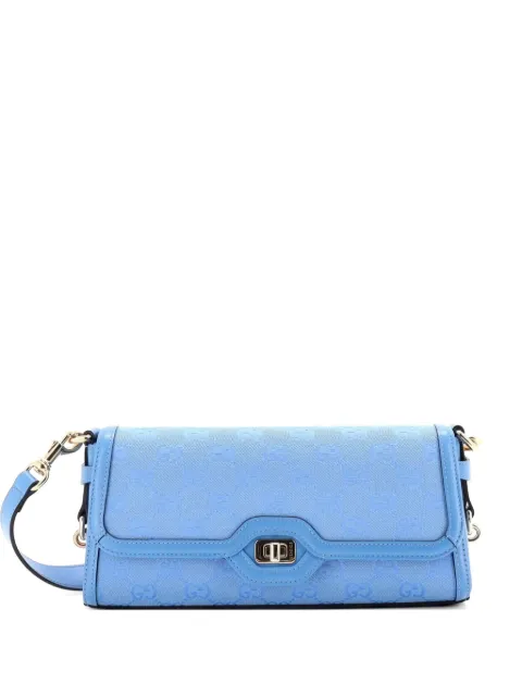 Gucci Pre-Owned Luce Canvas Small shoulder bag Blue TG1YQL10LYH1OAX6