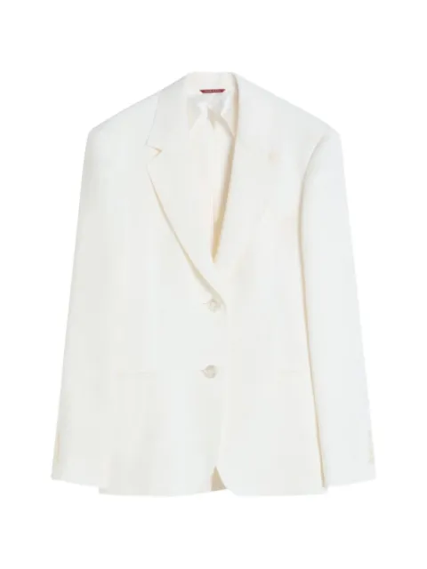 Max Mara Bello single-breasted blazer White 2616041052600