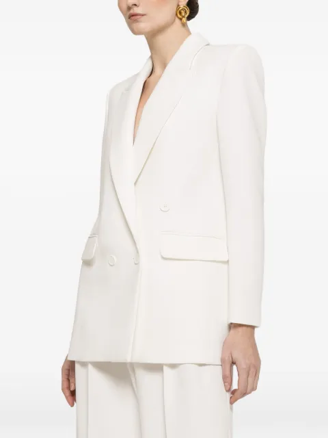 NISSA double-breasted blazer White S1354A