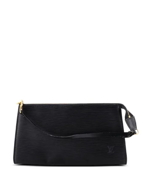 Louis Vuitton Pre-Owned Pochette Accessoires Epi Leather clutch bag Black XLL5ECES44QZTCQY