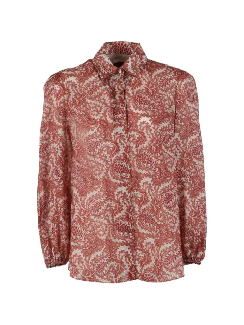 Weekend Max Mara patterned shirt Red 2615111192600