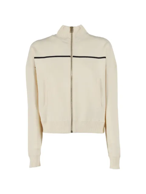 Max Mara Vampata stripe zip cardigan Neutrals 2616341031600