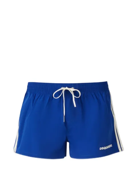 DSQUARED2 striped sunset chaser swim short Blue D7B766670ISA01