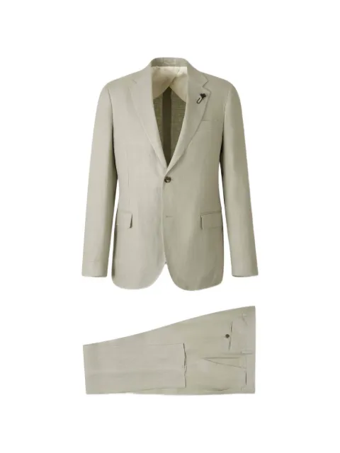 Lardini single-breasted suit Neutrals CN787AECN64404