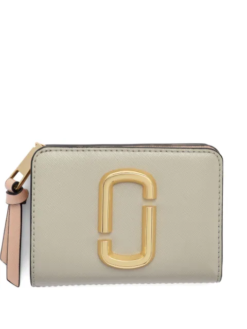 Marc Jacobs The Snapshot J-Marc logo-plaque wallet Neutrals 2P6SMP021S01147