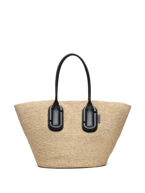 Marc Jacobs Babe tote in woven Neutrals 2P6HTT003H02
