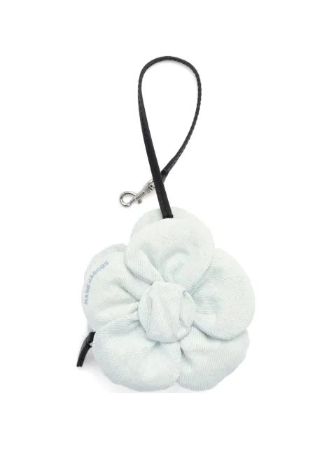 Marc Jacobs denim-pouch bag charm Blue 2P6SCH009S02