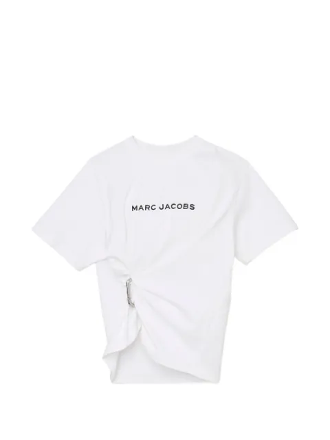 Marc Jacobs Pop J Marc logo drape boxy tee White 2P6RTP074C29100
