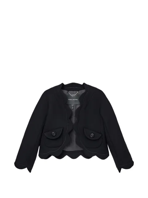 Marc Jacobs scallop-trim jacket Black 2P6RJC018W16001