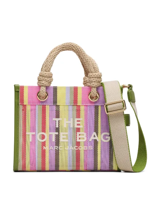Marc Jacobs The Stripe Mesh small tote bag Green 2S6HTT023H02501