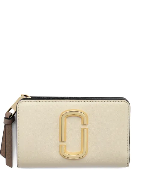 Marc Jacobs The Snapshot J-Marc logo-plaque wallet Neutrals 2P6SMP020S01147