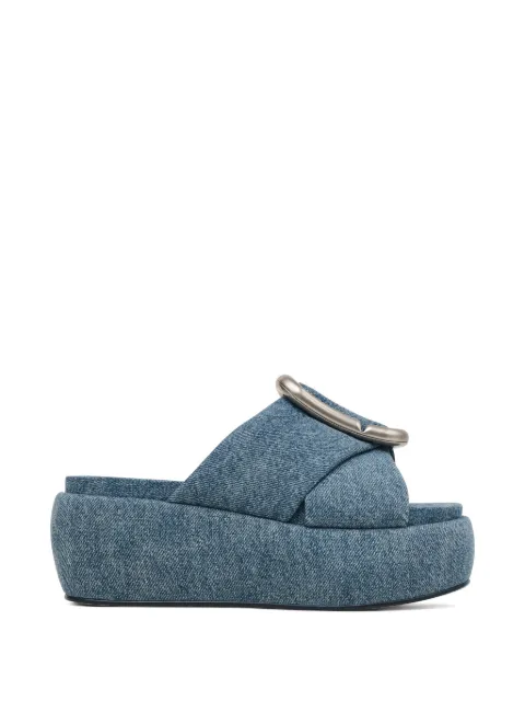 Marc Jacobs Pop J Marc platform sandals Blue 2P6FSA001F24492