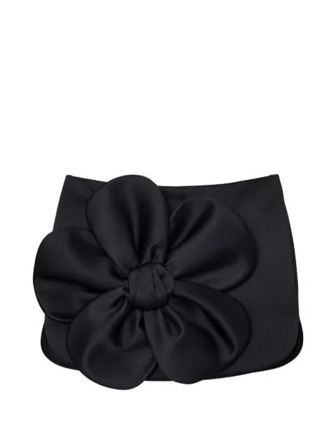 Marc Jacobs daisy-appliqué mini skirt Black 2P6RSK022W07