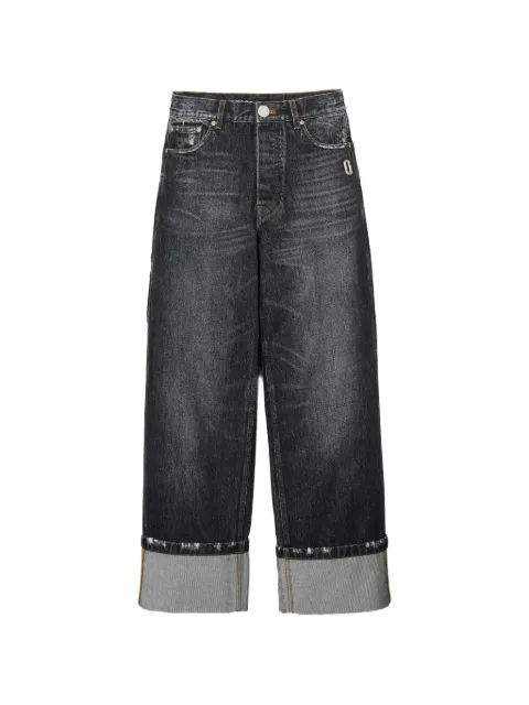 Marc Jacobs J-link turn-up straight-leg jeans Grey 2P6RBT019D28024