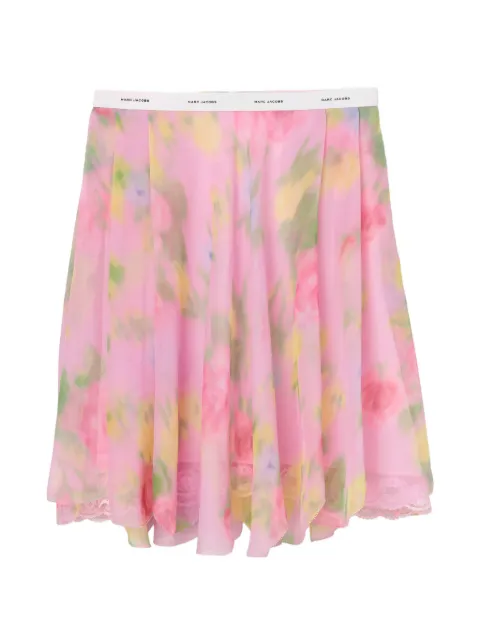 Marc Jacobs floral-print mini skirt Pink 2P6RSK029W15682