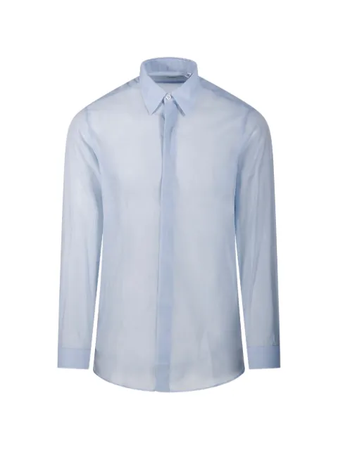 Lardini long-sleeve shirt Blue PAFLYNNPAC2005