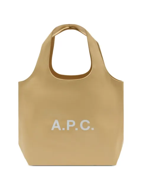 A.P.C. Ninon shopper tote bag Neutrals COHOSM61565