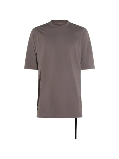 Rick Owens DRKSHDW cutout-detail T-shirt Brown DU01F4256RN